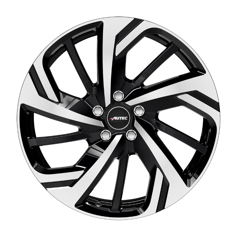 AUTEC Rixon Alloy Wheel 20x7.5 ET32 5x112 Black Polished 66.5mm CB