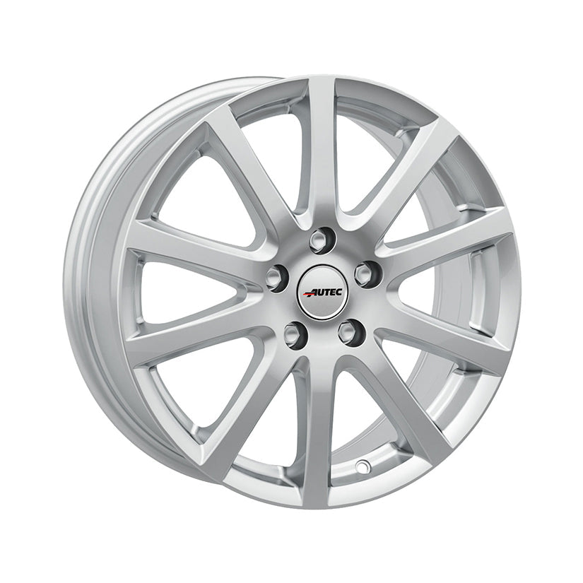 AUTEC Skandic ECE Alloy Wheel 17x7 ET40 5x112 Brilliant Silver 57.1mm CB