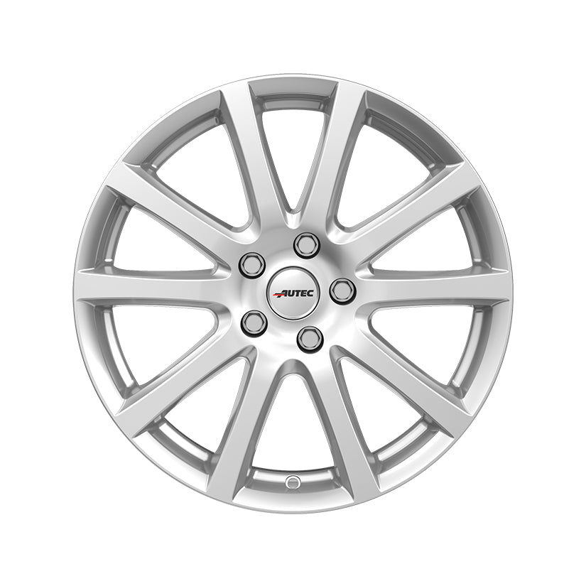 AUTEC Skandic ECE Alloy Wheel 16x6 ET45 5x100 Brilliant Silver 57.1mm CB