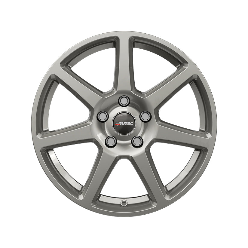 AUTEC Tallin Alloy Wheel 16x6.5 ET44 5x112 Titanium Silver 66.5mm CB