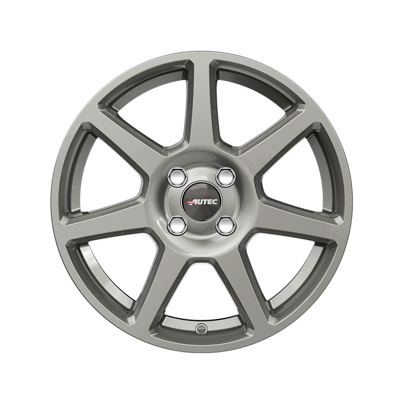 AUTEC Tallin Alloy Wheel 15x6.5 ET38 4x108 Titanium Silver 70mm CB