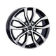 AUTEC Uteca Alloy Wheel 20x9 ET47 5x127 Black Polished 71.6mm CB