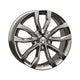 AUTEC Uteca Alloy Wheel 20x9 ET40 5x112 Titanium Silver 66.5mm CB