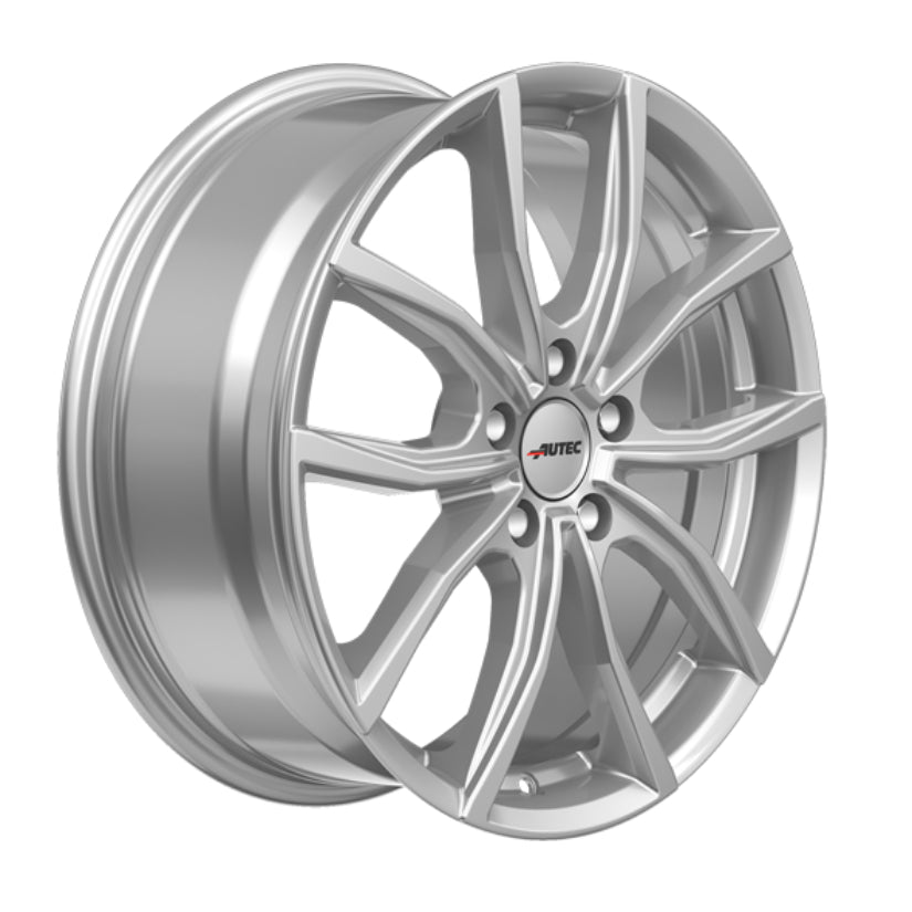 AUTEC Vidron Alloy Wheel 19x7.5 ET50 5x108 Brilliant Silver 63.3mm CB