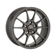 AUTEC Wizard Alloy Wheel 16x7 ET45 5x114 Gunmetal Matt 70mm CB