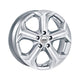 AUTEC Xenos Alloy Wheel 17x7 ET44 5x108 Brilliant Silver 70mm CB