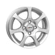 AUTEC Zenit Alloy Wheel 14x5.5 ET35 4x98 Brilliant Silver 58.1mm CB