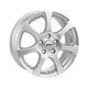 AUTEC Zenit Alloy Wheel 14x5.5 ET35 5x100 Brilliant Silver 57.1mm CB