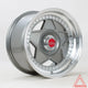 Autostar Centro Alloy Wheel 15x8.25 ET20 4x100,4x108 Gunmetal Polished Lip 73.1mm CB Alloy Wheels