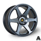 Autostar Chaser Alloy Wheel 17x8 ET35 5x100 Flat Gunmetal 67.1mm CB Alloy Wheels