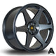 Autostar Chaser Alloy Wheel 18x8.5 ET35 5x114 Flat Gunmetal 73.1mm CB Alloy Wheels