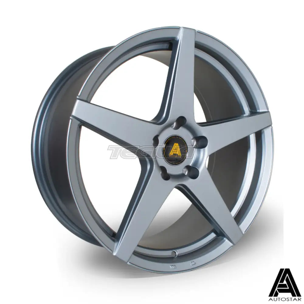 Autostar Chicane Alloy Wheel 19x8.5 ET35 5x120 Flat Gunmetal 74.1mm CB Alloy Wheels