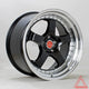 Autostar GT5R Alloy Wheel 19x10.5 ET22 5x114 Black Polished Lip 73.1mm CB Alloy Wheels