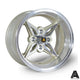 Autostar Kanji Alloy Wheel 14x8 ET-5 4x100 Gold Polished Lip 67.1mm CB Alloy Wheels