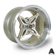 Autostar Kanji Alloy Wheel 14x9 ET-13 4x114 Gold Polished Lip 73.1mm CB Alloy Wheels