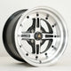 Autostar Kashiko Alloy Wheel 15x9 ET0 4x100 Gloss Black Polished Face 73mm CB Alloy Wheels