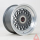 Autostar Silhouette Alloy Wheel 15x8 ET25 4x100,4x114 Gunmetal Polished Lip 73.1mm CB Alloy Wheels