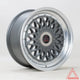Autostar Silhouette Alloy Wheel 17x8 ET30 4x100,4x108 Gunmetal Polished Lip 73.1mm CB Alloy Wheels