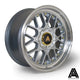 Autostar Sprint Alloy Wheel 17x8 ET30 4x100x4x98 Silver Polished Lip 67.1mm CB Alloy Wheels
