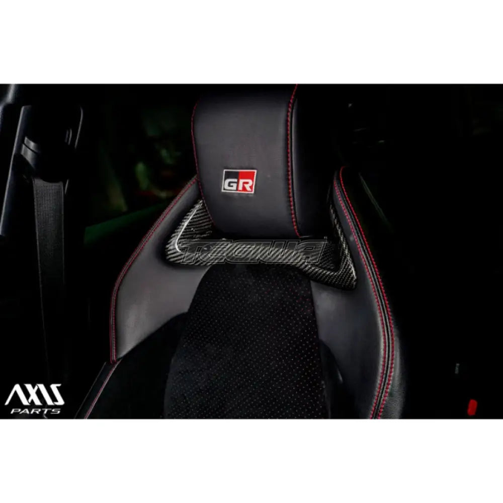 Axis Parts Carbon Fibre Headrest Garnish Toyota GR Yaris Gen 2 24 + Misc Parts and Trim