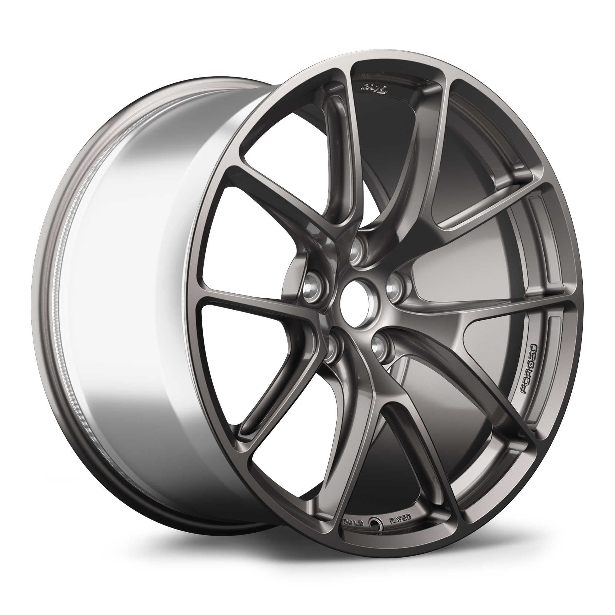 Apex VS-5RE Forged Alloy Wheel 19x9.5 ET22 5x120 Anthracite 72.56mm CB