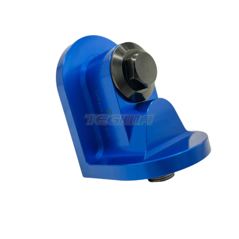 Ballade Sports Billet Aluminium Oil Filter Relocation Adapter Kit Honda Blue Filters