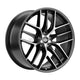 BBS CC-R AD Alloy Wheel 19x8 ET59 5x117 Satin Black Diamond Cut 70.05mm CB Alloy Wheels