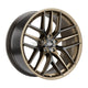 BBS CC-R AD Alloy Wheel 19x9 ET72 5x117 Satin Bronze/Black 70.05mm CB Alloy Wheels