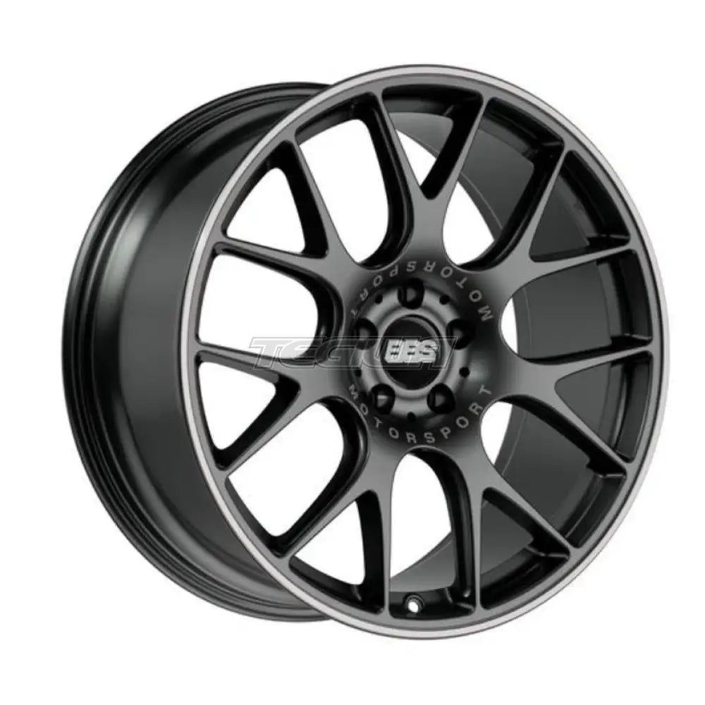 BBS CH-R Alloy Wheel 19x9.5 ET30 5x120 Satin Black 82mm CB Alloy Wheels