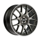 BBS CH-RII Alloy Wheel 22x10.5 ET15 5x112 Platinum/Black 82mm CB Alloy Wheels