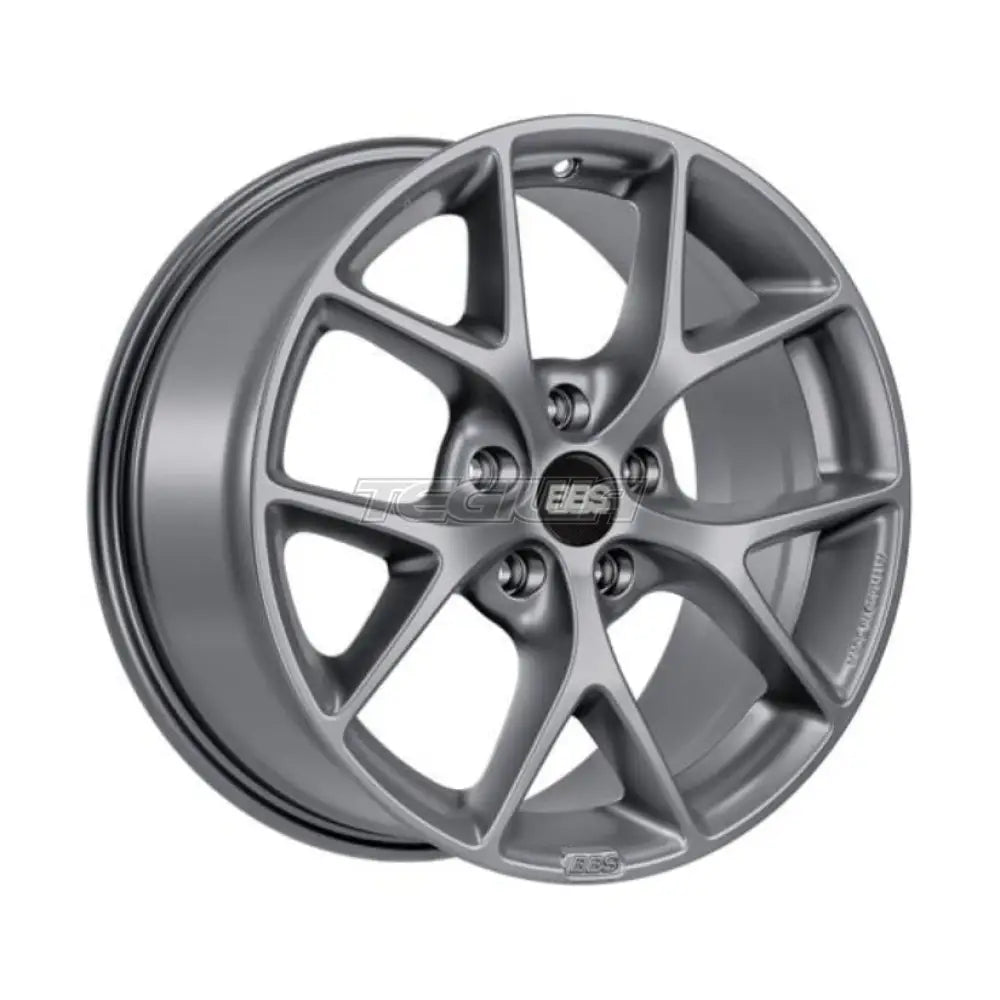 BBS SR Alloy Wheel 18x8 ET35 5x112 Satin Himalaya-Grey 82mm CB Alloy Wheels