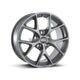 BBS SR Alloy Wheel Satin Himalaya Grey - PCD: 5x100 | Diameter: 17’’ | Width & Offset: 7.5’’ ET37 - CLEARANCE SALE