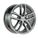 BBS SX Alloy Wheel 18x8 ET45 5x120 Platinum Silver Diamond Cut 82mm CB Alloy Wheels