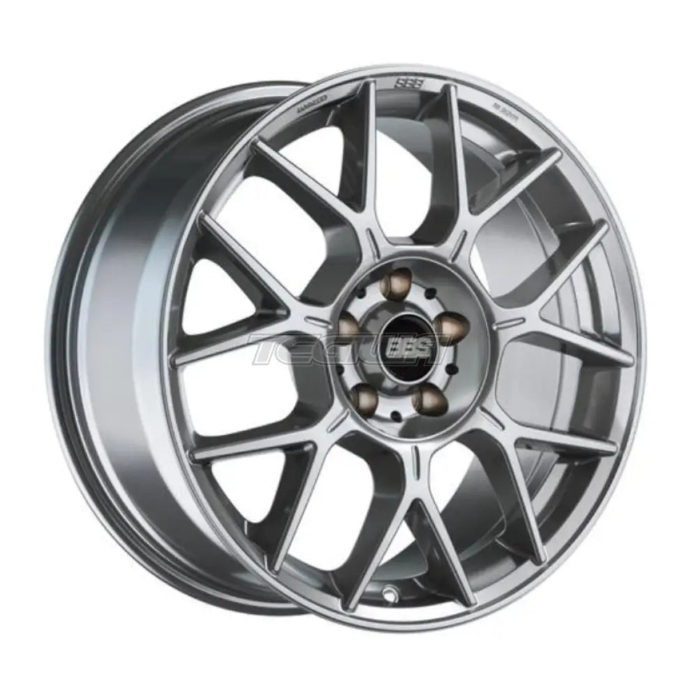 BBS XR Alloy Wheel 17x7.5 ET45 5x114 Platinum Silver 82mm CB Alloy Wheels