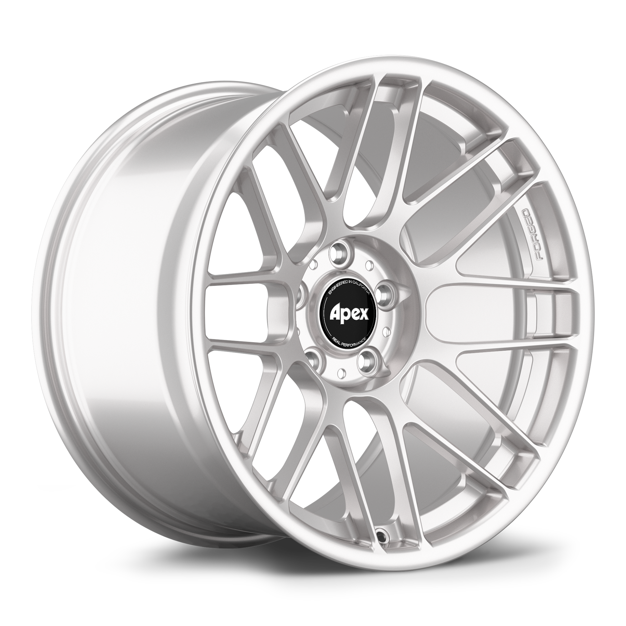 Apex ARC-8RT Forged Alloy Wheel 17x8.5 ET40 5x120 Race Silver 72.56mm CB