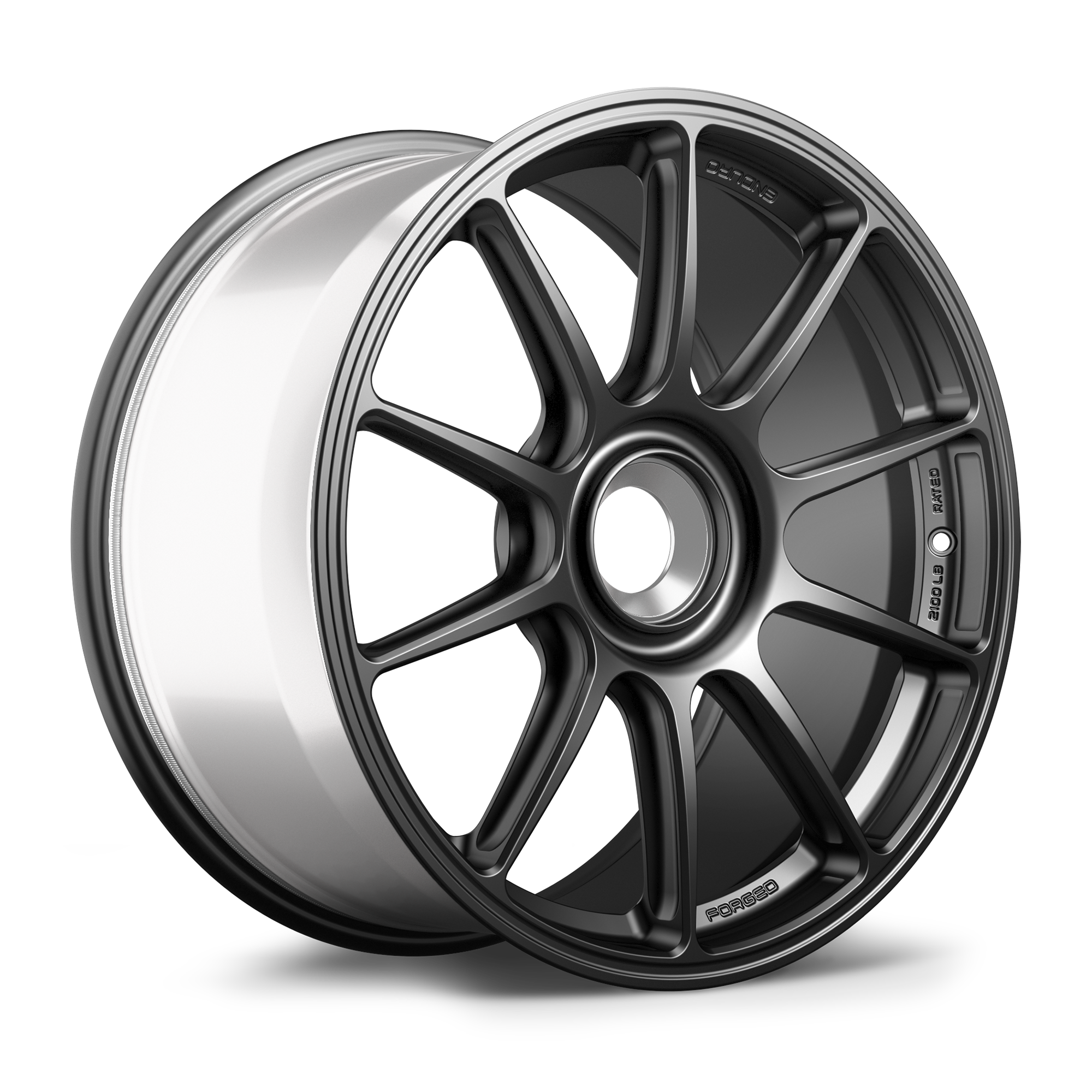 Apex SM-10RE Forged Alloy Wheel 19x9.5 ET50 PSCL Satin Black 101mm CB