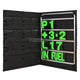 Bg Racing Standard Pit Board Kit And Bag Silver Frame / Green Numbers Tools