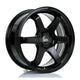BOLA B1 Alloy Wheel 17x7.5 4x108 ET40 72.6mm CB Gloss Black Alloy Wheels