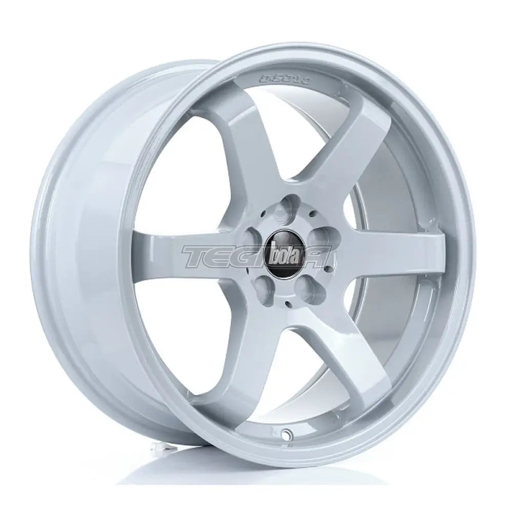 BOLA B1 Alloy Wheel 18x8.5 5x100 ET30 To 45 72.6mm CB Crayon Grey Alloy Wheels