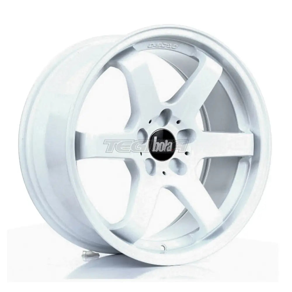 BOLA B1 Alloy Wheel 18x8.5 5x112 ET30 To 45 72.6mm CB White Alloy Wheels