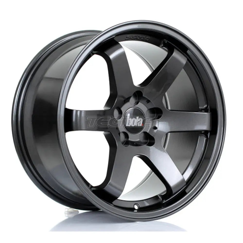 BOLA B1 Alloy Wheel 18x9.5 5x112 ET42 To 45 72.6mm CB Gloss Gunmetal Alloy Wheels
