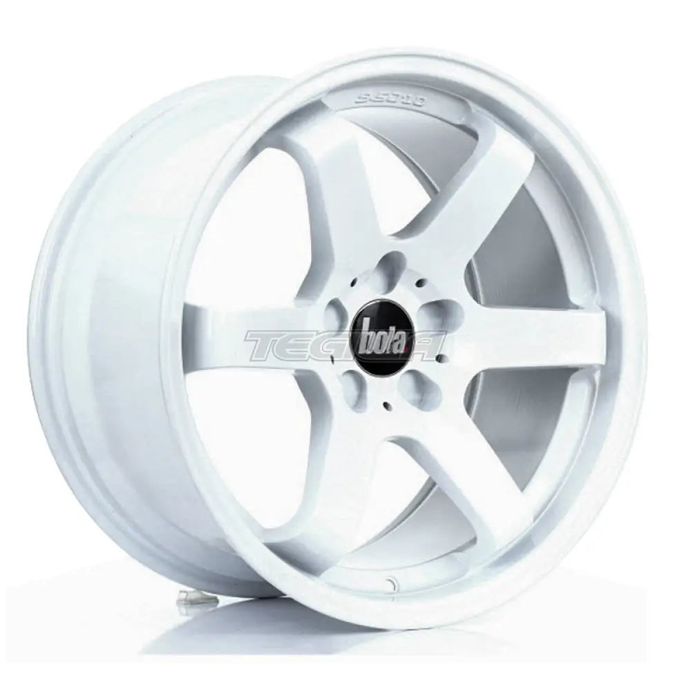 BOLA B1 Alloy Wheel 18x9.5 5x120 ET35 To 45 67.1mm CB White Alloy Wheels