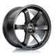 BOLA B1 Alloy Wheel 19x10 5x127 ET25 To 45 72.6mm CB Gloss Gunmetal Alloy Wheels