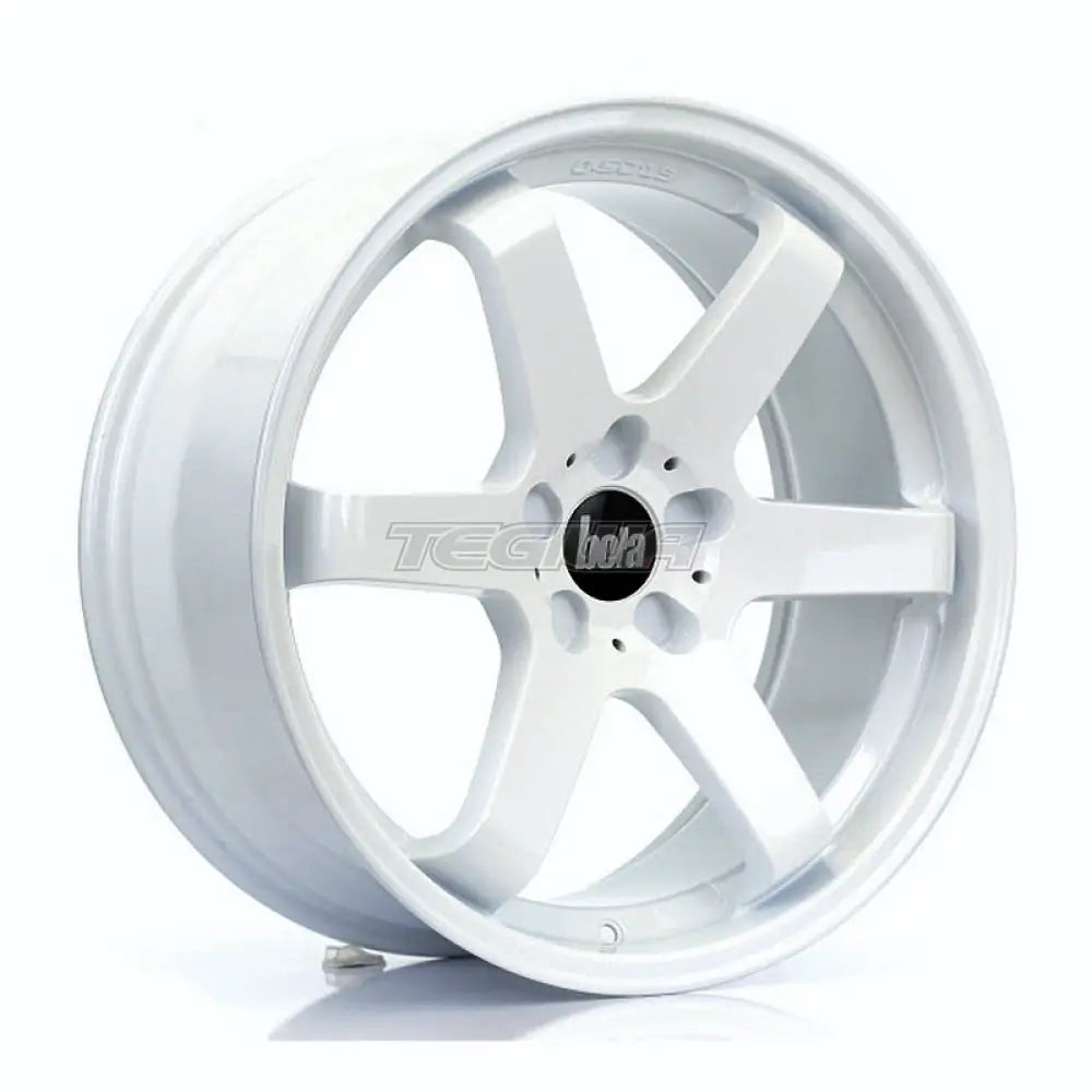 BOLA B1 Alloy Wheel 19x8.5 5x118 ET30 To 45 72.6mm CB White Alloy Wheels