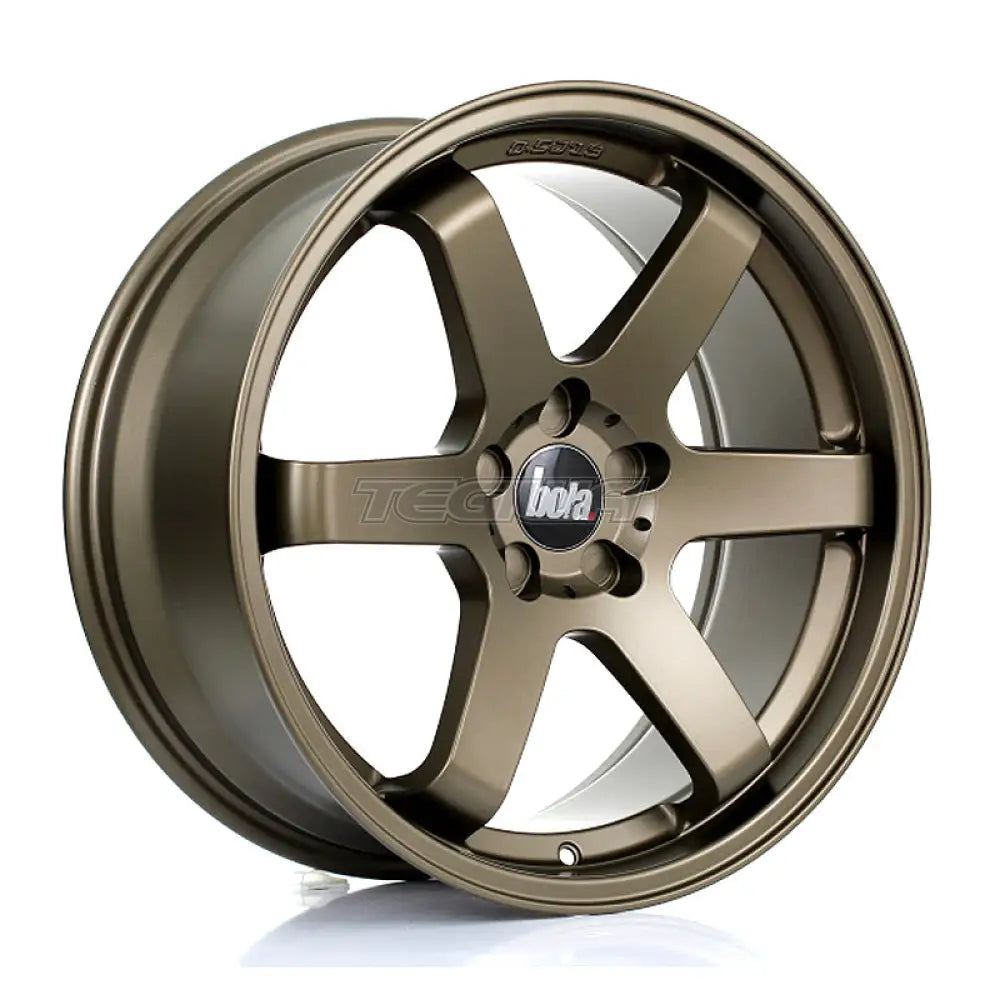BOLA B1 Alloy Wheel 19x8.5 5x127 ET30 To 45 72.6mm CB Matt Bronze Alloy Wheels