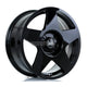 BOLA B10 Alloy Wheel 17x7.5 4x100 ET40 To 45 72.6mm CB Gloss Black Alloy Wheels