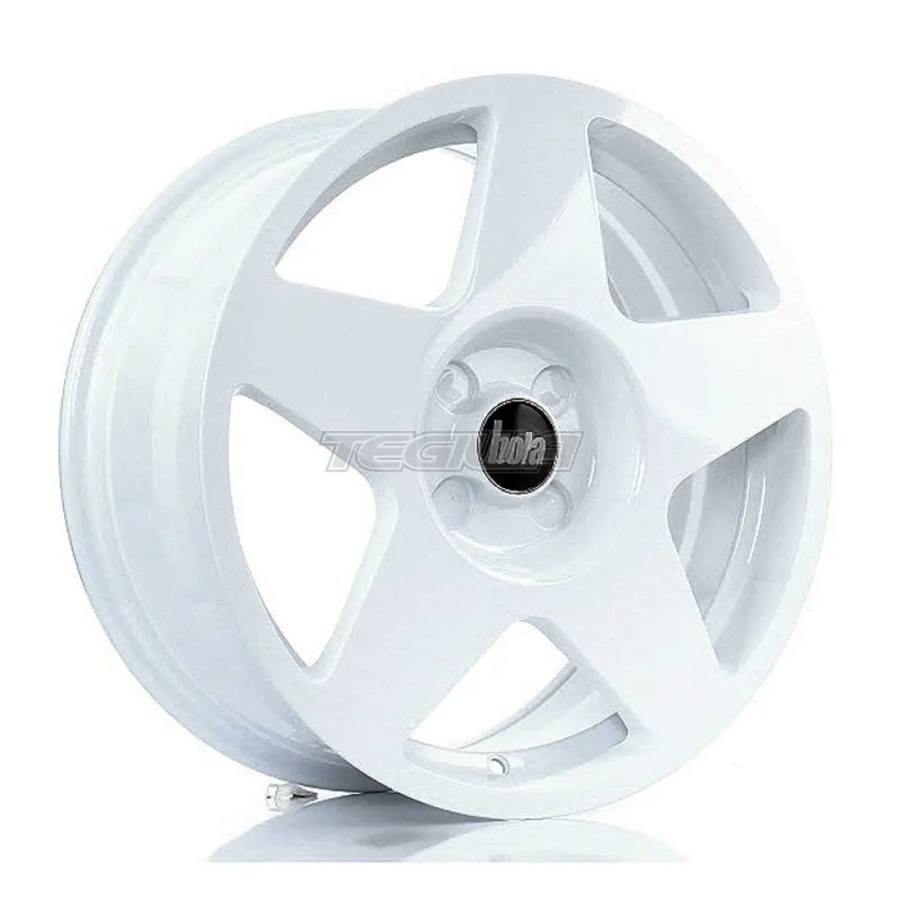 BOLA B10 Alloy Wheel 17x7.5 4x100 ET40 To 45 72.6mm CB White Alloy Wheels