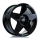 BOLA B10 Alloy Wheel 18x8 5x108 ET30 To 45 72.6mm CB Gloss Black Alloy Wheels