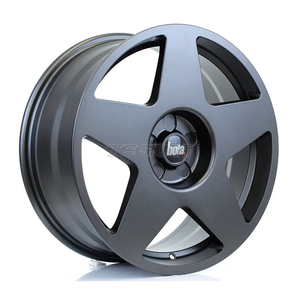BOLA B10 Alloy Wheel 18x8 5x108 ET30 To 45 72.6mm CB Matt Gunmetal Alloy Wheels