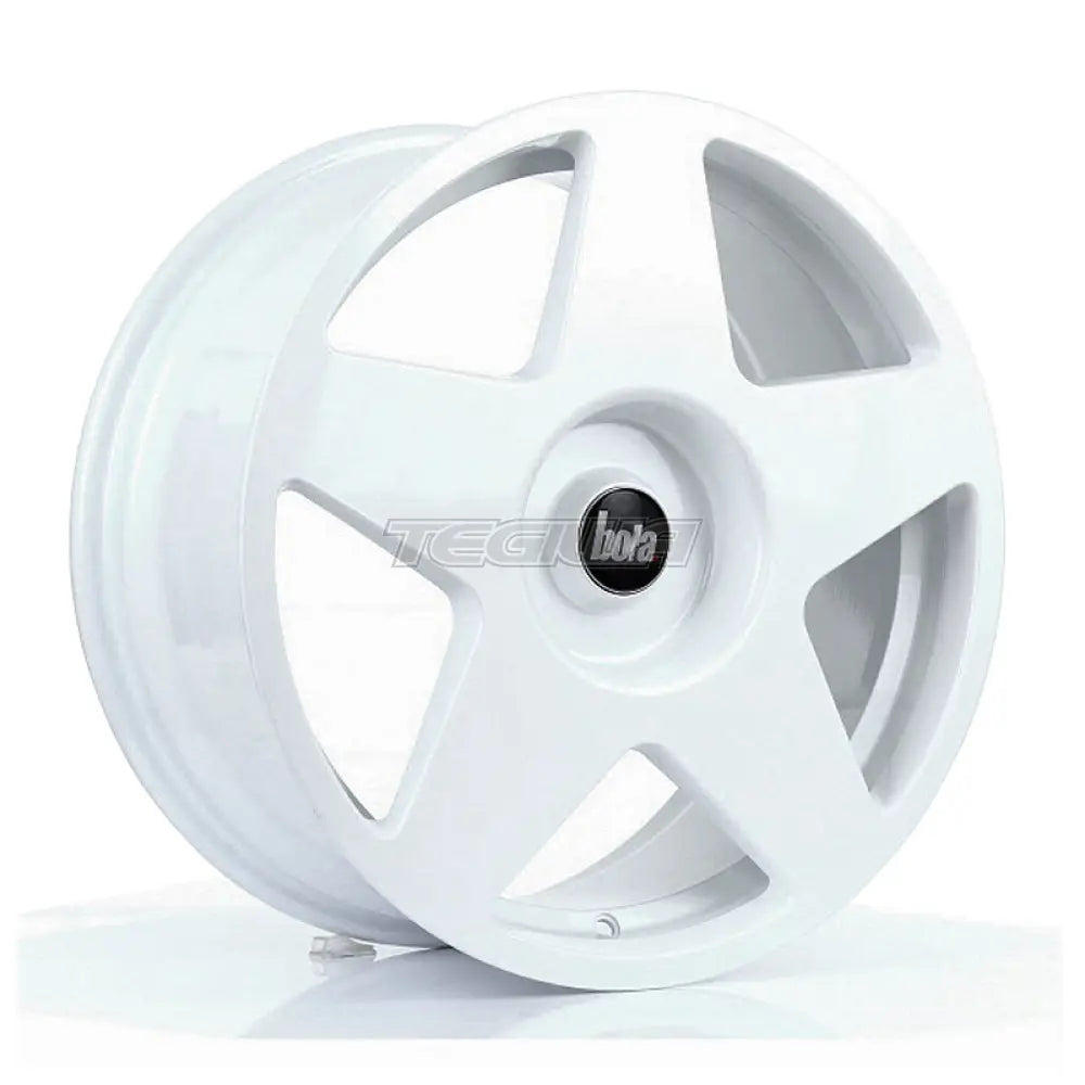 BOLA B10 Alloy Wheel 18x8 5x118 ET30 To 45 72.6mm CB White Alloy Wheels